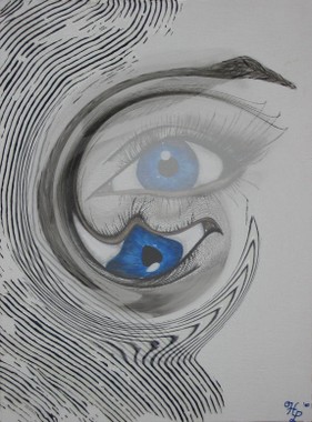 In the eye of...  auf Acryl-Glas